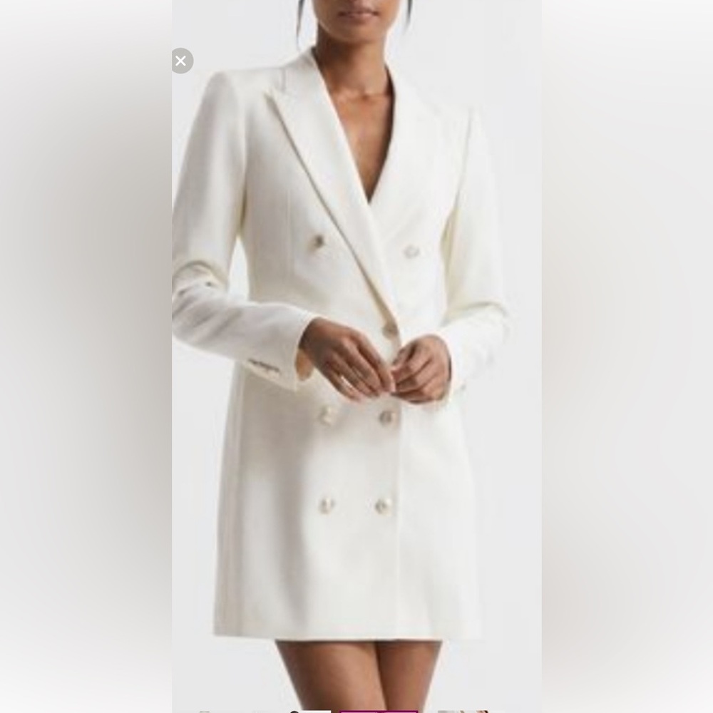 Reiss Marcy Tuxedo Dress